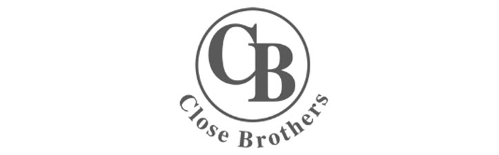 Customer logo - Close Brothers black and white