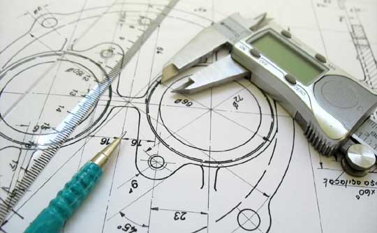 Equipment to create technical drawings